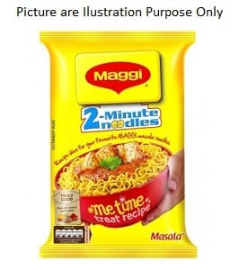Maggi Masala Veg Atta Noodles 72Gm