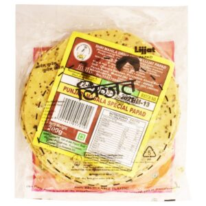 Lijjat Punjabi Masala Papad 200gm