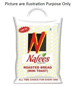 Nafees Mini Toast 400Gm
