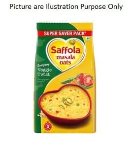 Saffola Masala Oats Veggie Twist 500Gm