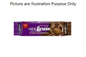 Parle Platina Hide & Seek Chocolate Creme Sandwiches 100Gm