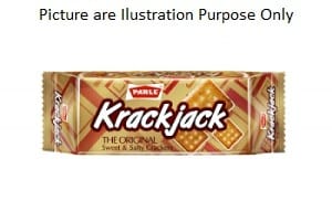 Parle KrackJack Biscuit 200Gm