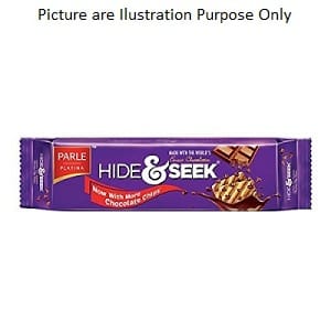 Parle Platina Hide & Seek Chocolate Chips Biscuit 120Gm