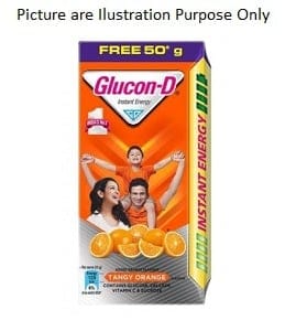 Glucon-D Orange 75Gm+50Gm