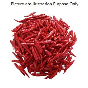 Red Chilli Whole 100Gm