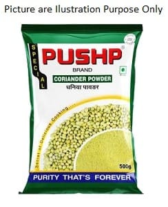 Pushp Coriander Powder (Dhaniya) 500Gm