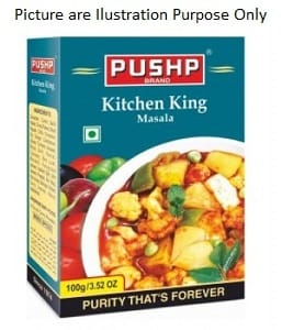 Pushp Kitchen King Masala 100Gm