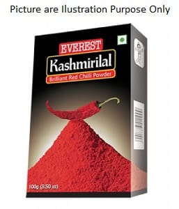 Everest Kashmirilal Chilli Powder 100Gm