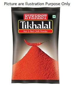 Everest Tikhalal Extra Hot Red Chilli Powder 200Gm