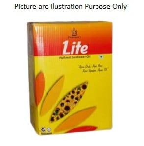 Dammani Lite Refined Sunflower Oil 15Ltr