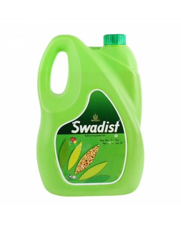 Swadist Soya Oil Jar, 5 L