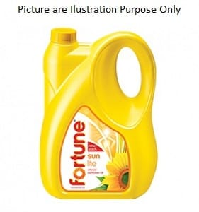 Fortune Sunlite Sunflower Oil 5Ltr Jar