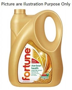 Fortune Rice Bran Oil 5Ltr Can
