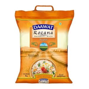 Dawat Rozana Super Basmati Rice 5 Kg