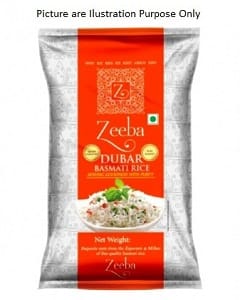 Zeeba Dubar Basmati Rice 1Kg